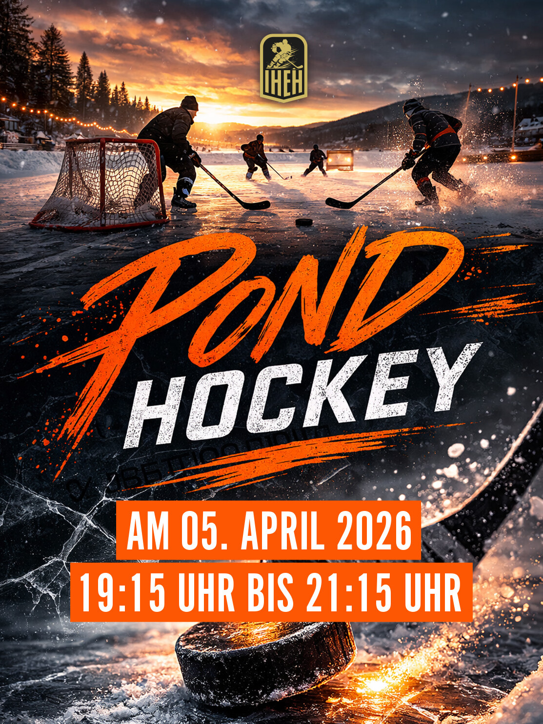 Pond Hockey im Icehouse Eppelheim